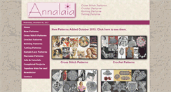 Desktop Screenshot of annalaia.com